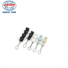 Leather Wire Plastic Optical Cable Fasteners, Ftth Optical Fiber Broadband Accessories Fittings