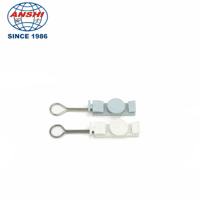 Leather Wire Plastic Optical Cable Fasteners, Ftth Optical Fiber Broadband Accessories Fittings