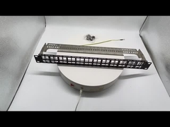 Δίκτυο Μεγάλη πυκνότητα, 1U 48 χωρητικότητα θύρας RJ45 Unload Patch Panel