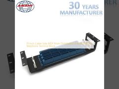 19 ιντσών Πλευρικό Καλώδιο MDF Κεντρικό Κατανεμητικό Πλαίσιο 100 Ζευγών Τηλεφωνικός Τερματικός Σύνδεσμος