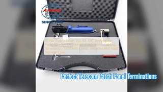 10 Pair Punch Down Tool Kit for Telecom Patch Panels