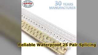 Αδιάβροχο 25 Pair Gel Filled Spicing Module Solution