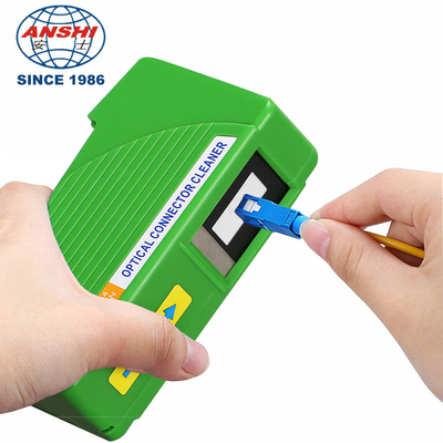 AS-FTTH-ACC-QJ-2 Optical Fiber Connector Cleaner Fiber Optic Connector Cleaning Tools Fiber Optic Cleaning Box
