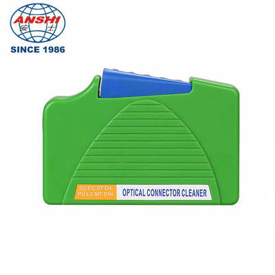 AS-FTTH-ACC-QJ-2 Optical Fiber Connector Cleaner Fiber Optic Connector Cleaning Tools Fiber Optic Cleaning Box