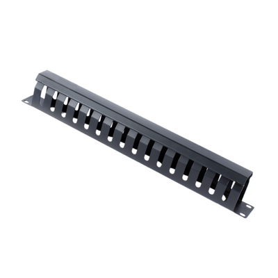 1U 19 Inch Metal Cable Management For Cable Organization And Installation
