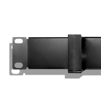 ANSHI 19 Inch Metal Cable Management 4 Ring XL-4020-3C-B