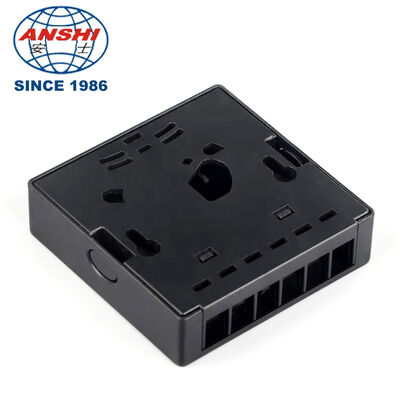 6 Port 6 Core 86 Optical Fiber Termination Box, Metal Clip Wall‑Mounted Internal TB‑6 Subscriber Box Face Panel