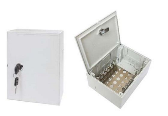 50 Pairs Indoor UK Type Junction Box krone Strip distribution box for telephone copper cable