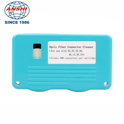 AS-FTTH-ACC-QJ-1 Ftth Cleaning Tools Cleaning Cassette Type Fiber Optic Connector Cleaner For FC/ST/SC