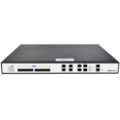 AS-OLT-02A GPON OLT Supports 1/128 Split Ratio Access 1024 ONU Users At The  Same Time