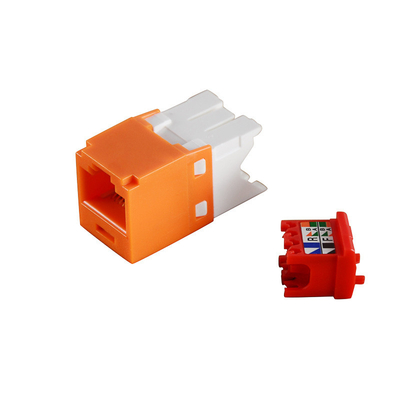 Cat5e Modular Jack Utp Rj45 Keystone Jack RJ45 CAT5E Network Coupler Network Keystone Jack UTP Unshielded