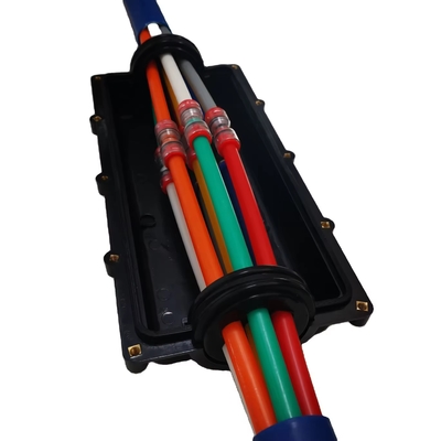 Telecom Ftth Microduct Tube Closure Telecom Joint Closures Networking Fiber Cable Microduct Installation Project