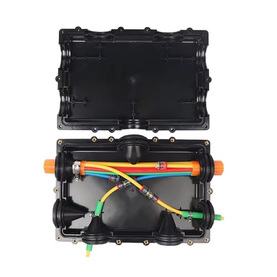 7 τρύπες TDC FTTH Micro Duct Distribution Microduct Closure Για χρήση υπογείου σωλήνα HDPE