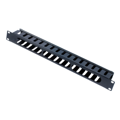 1U 19 Inch Metal Cable Management For Cable Organization And Installation