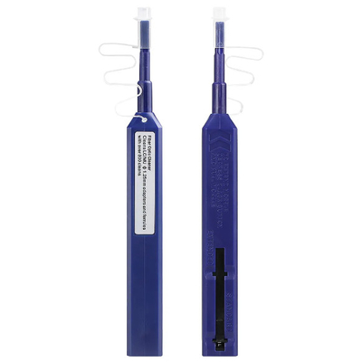 FTTH Optical Fiber Pen Cleaner Tool Fiber Cleaning pen 1.25mm LC MU and 2.5mm SC FC ST Connector Cleaner