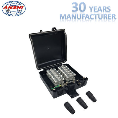 10 Paris Outdoor Telephone Distribution Terminal Block With Non - Protective STB Module for large telephone wire