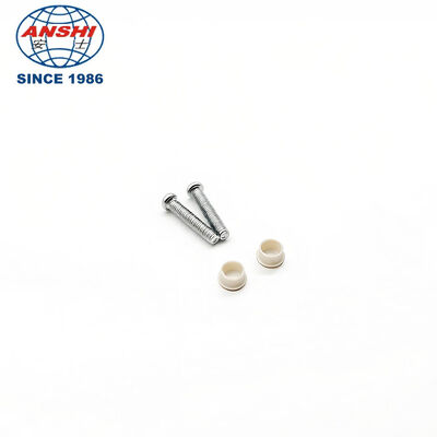 ANSHI RJ11 Socket ABS Material Network Cable Faceplate with Dust Shutter for RJ11 Voice Ethernet Wall Plat