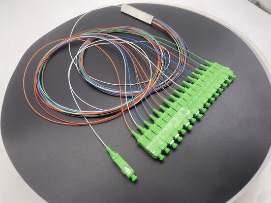 1x16 SC/APC Μονότροπος Διαχωριστής Οπτικών ινών Διαχωριστής PLC για δίκτυα FTTH και PON