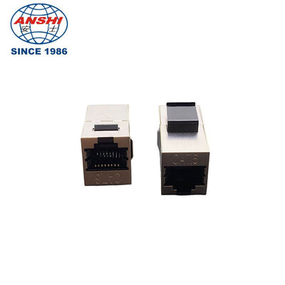 RJ45 Keystone Jack Inline Coupler CAT6 FTP/STP 8P8C Female to Female Keystone CAT 6 Jack
