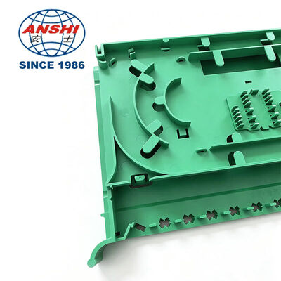 Factory Wholesale 6 Core 12 Core Fiber Direct Splice Tray Eco-Friendly ABS Telecom V3.0 ODF Integrated Fiber Splice Tray